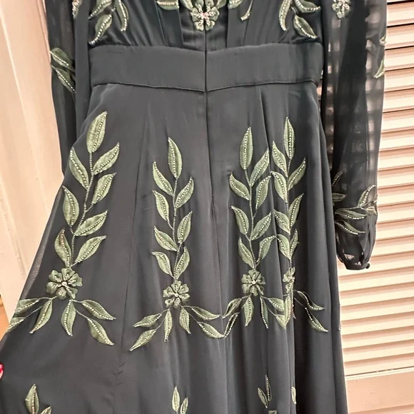 BHLDN Belize dress in green - Picture 10 of 16